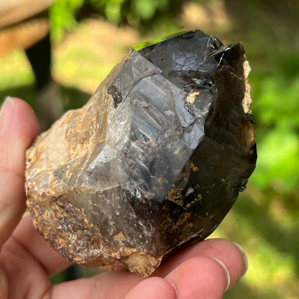 Varf brut cuart fumuriu | Model L1, pietre semipretioase - druzy.ro 2 