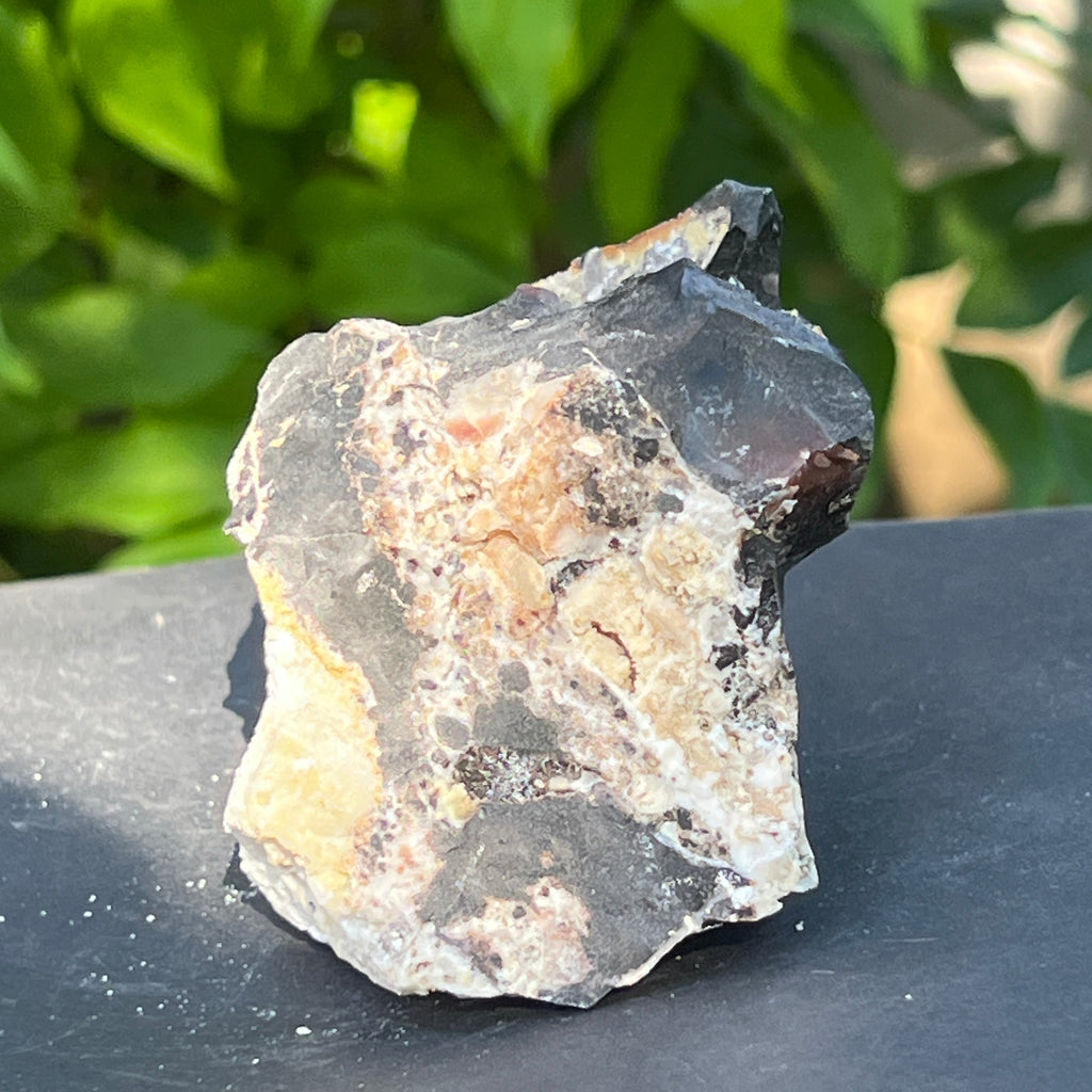 Onix negru piatra bruta India model 1, pietre semipretioase - druzy.ro 5 