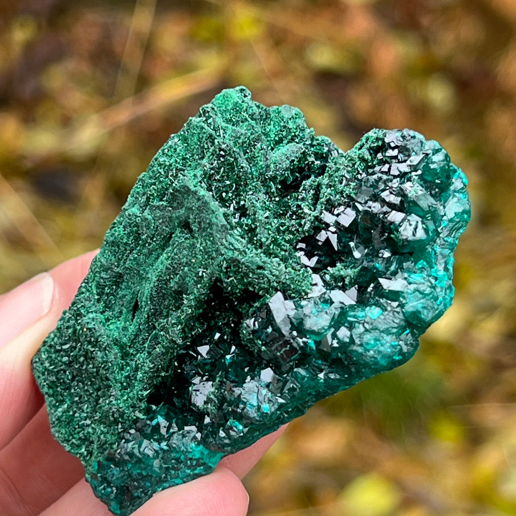 Dioptaz cluster din Congo model 1, pietre semipretioase - druzy.ro 2 