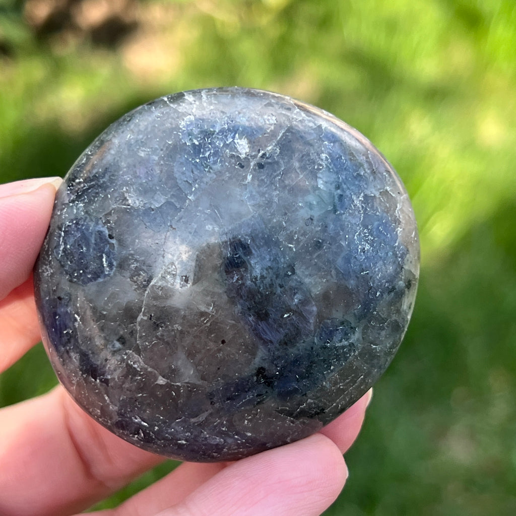 Palmstone Iolit (safir de apa) din Madagascar model 3, pietre semipretioase - druzy.ro 4 