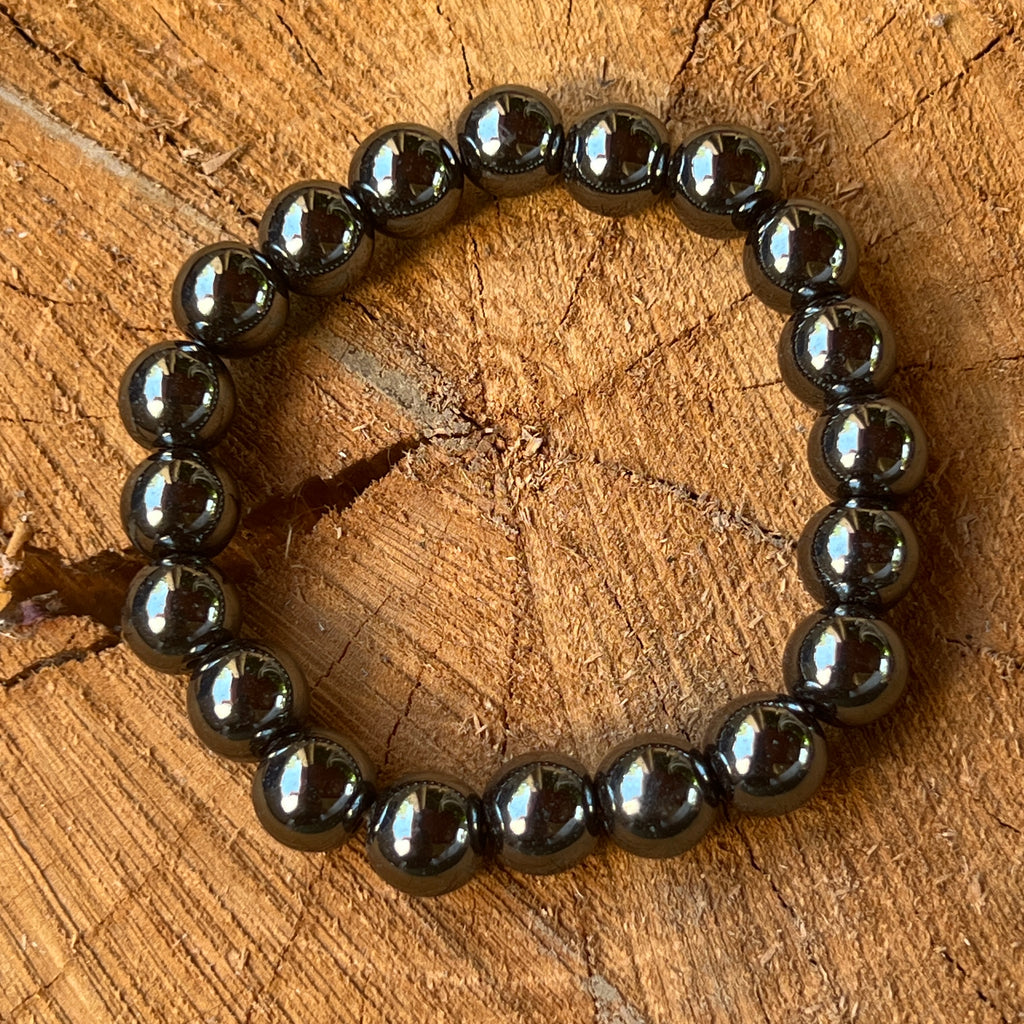 Bratara hematit 10 mm, pietre semipretioase - druzy.ro 3 