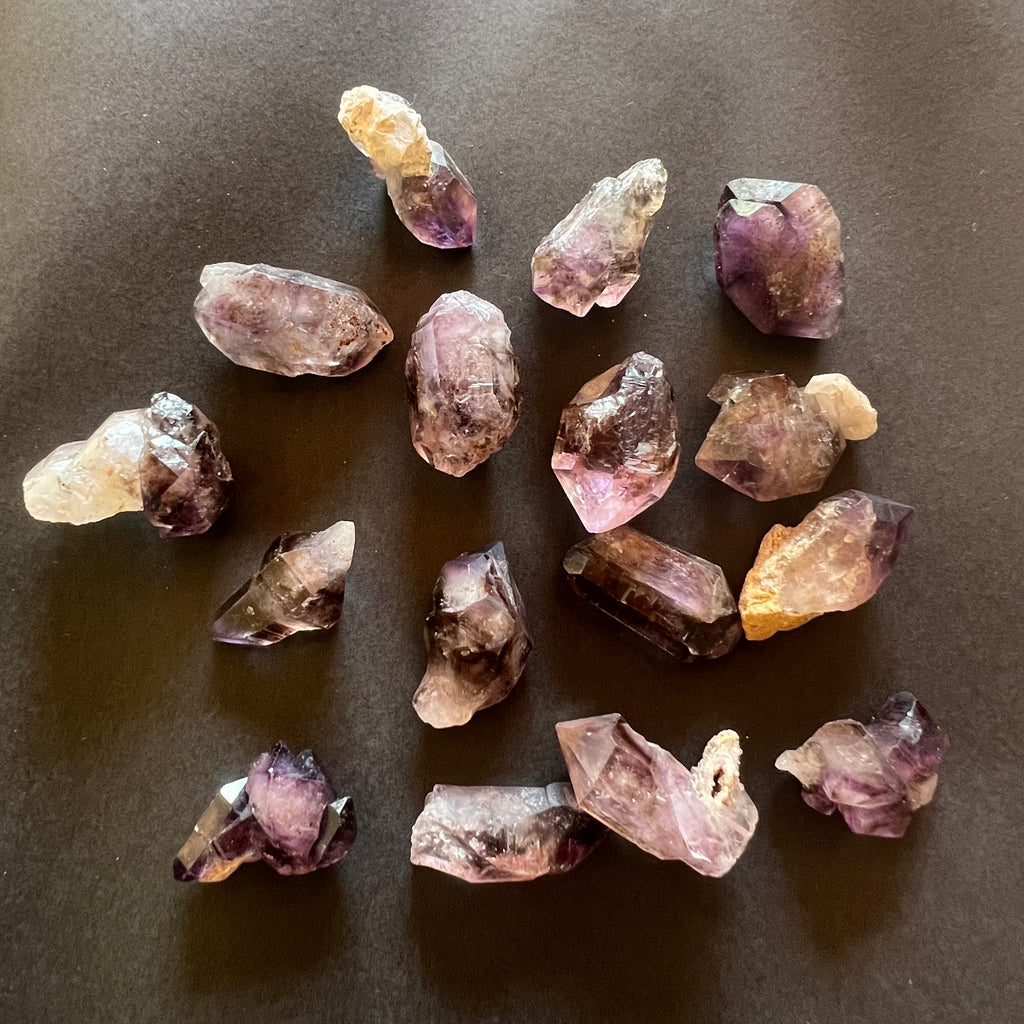 Spartura ametist de mina Brandberg, Namibia, druzy.ro, cristale 4