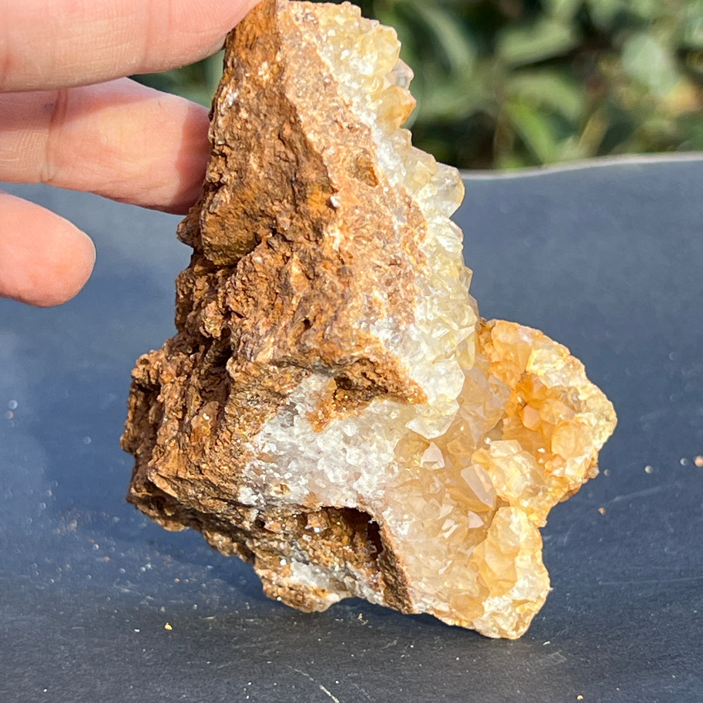 Cluster cuart lamaie Zambia, golden healer model 56, pietre semipretioase - druzy.ro 5 