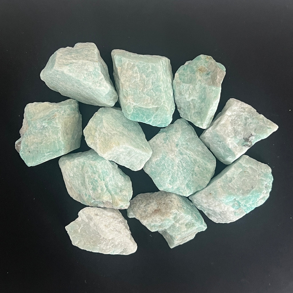 Amazonit piatra bruta, pietre semipretioase - druzy.ro 4 