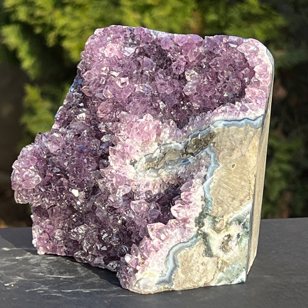 Geoda ametist Uruguay model 12, druzy.ro, cristale 2