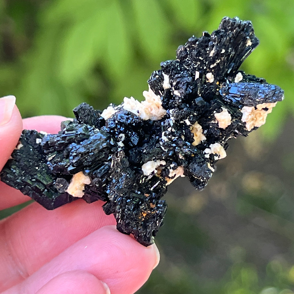 Cluster turmalina neagra model 20 din Erongo, Namibia, pietre semipretioase - druzy.ro 1 