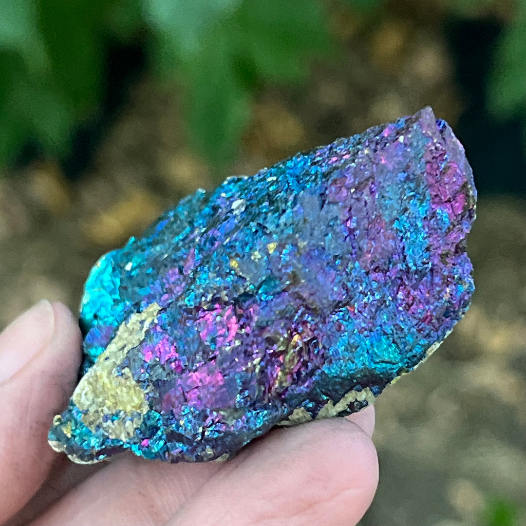 Calcopirita iridescentă din Mexic model 7, pietre semipretioase - druzy.ro 6 