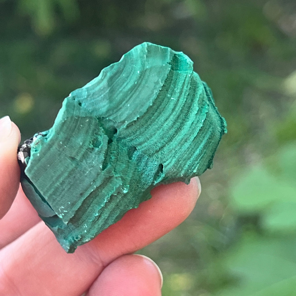 Malachit piatra bruta | Model 9, pietre semipretioase - druzy.ro 2 
