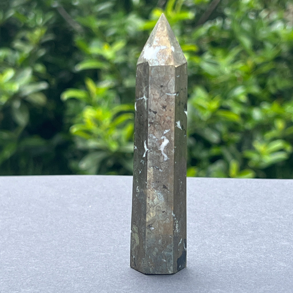 Obelisc pirita model 2, pietre semipretioase - druzy.ro 2 