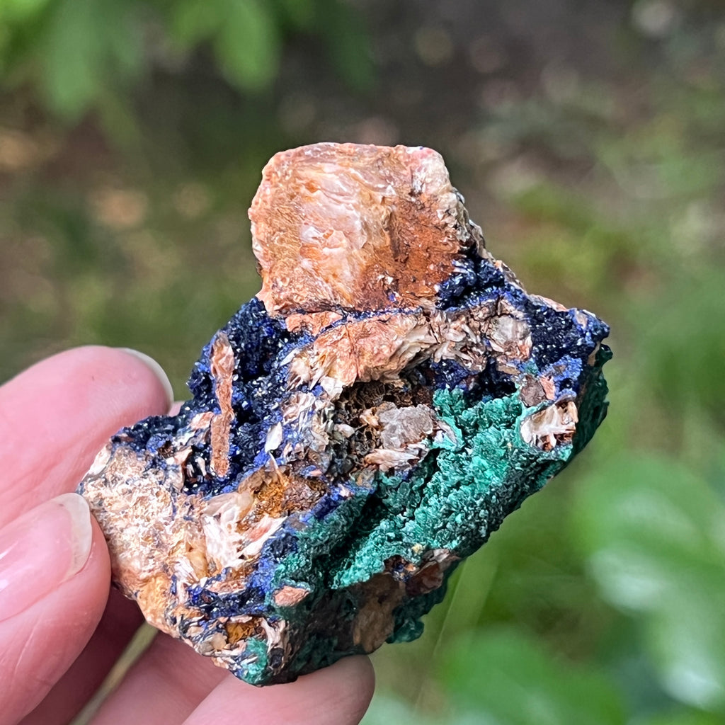 Azurit malachit piatra bruta model 20, pietre semipretioase - druzy.ro 5 