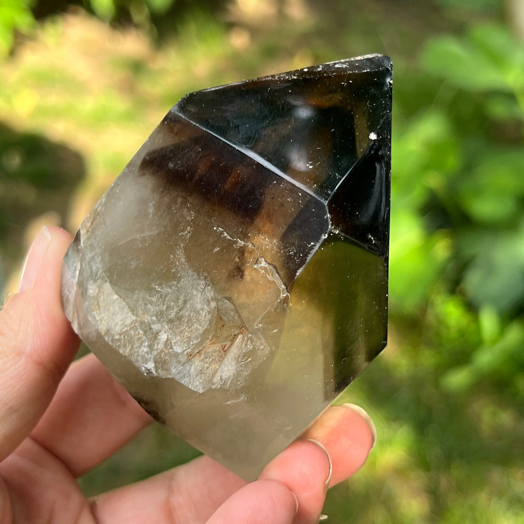 Varf brut cuart fumuriu | Model L4, pietre semipretioase - druzy.ro 3 