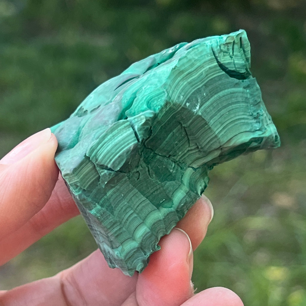 Malachit piatra bruta | Model 7, pietre semipretioase - druzy.ro 5 