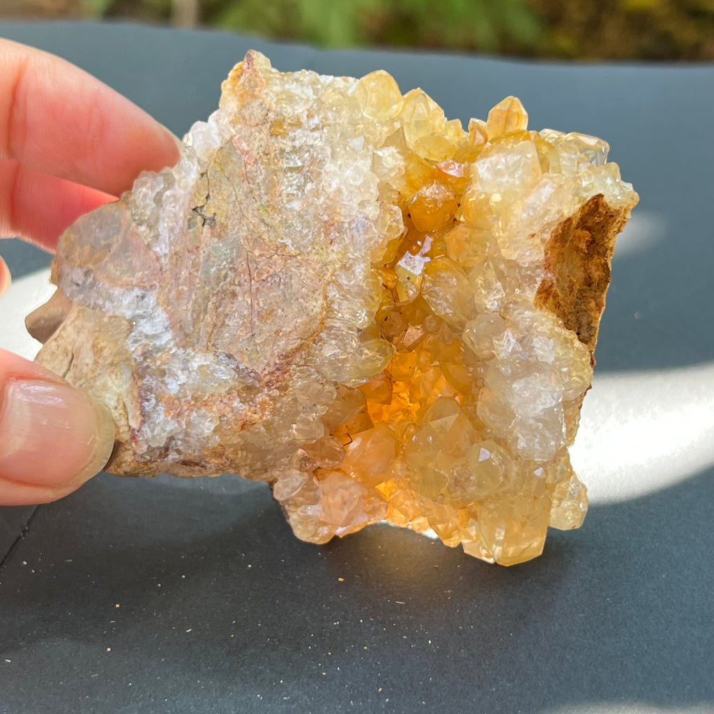 Cluster cuart lamaie, golden healer 5A/7, Zambia, pietre semipretioase - druzy.ro 4