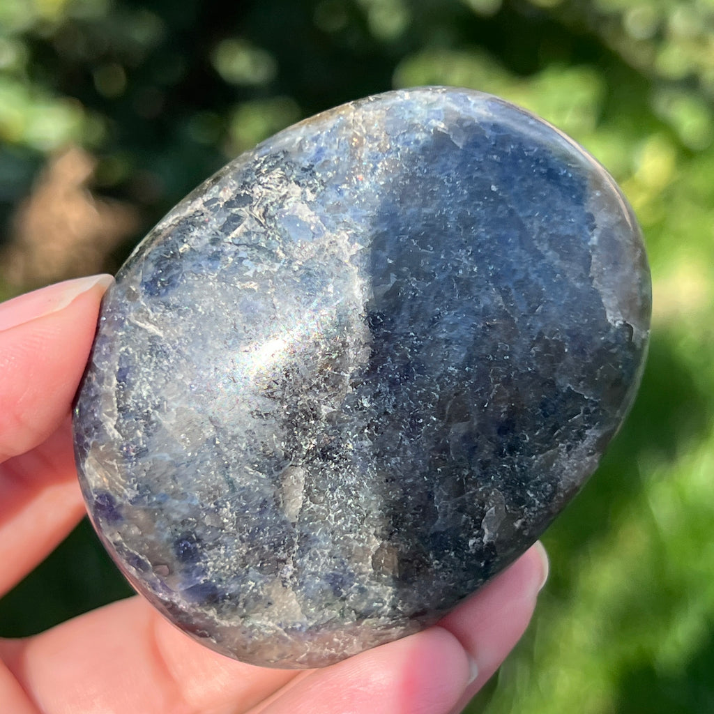 Palmstone Iolit (safir de apa) din Madagascar model 5, pietre semipretioase - druzy.ro 9 