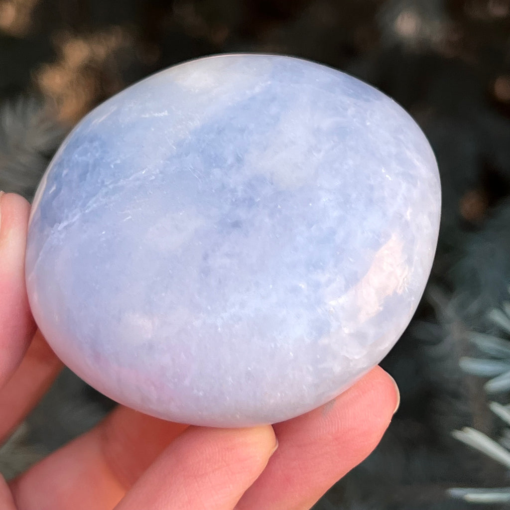Calcit albastru palmstone model 3, druzy.ro, cristale 1