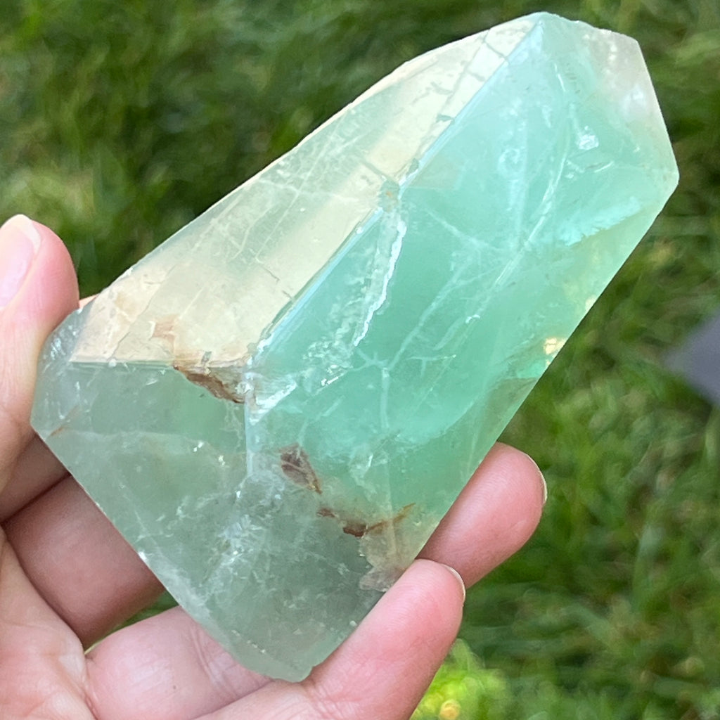 Varf/ generator fluorit model Azur6, pietre semipretioase - druzy.ro 6 