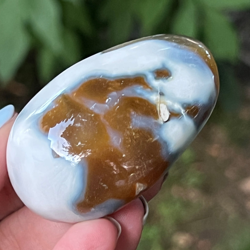 Agat Orca palmstone model 8, pietre semipretioase - druzy.ro 2 