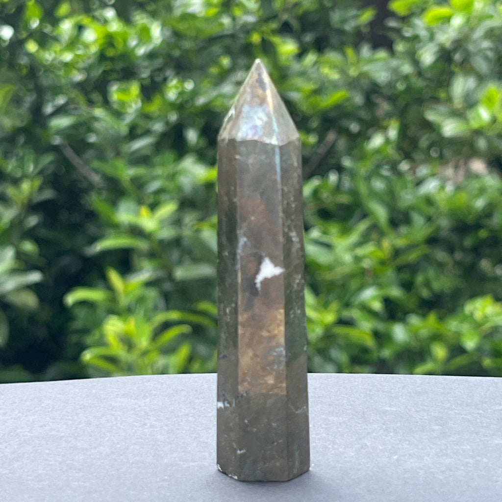 Obelisc pirita model 1, pietre semipretioase - druzy.ro 2 