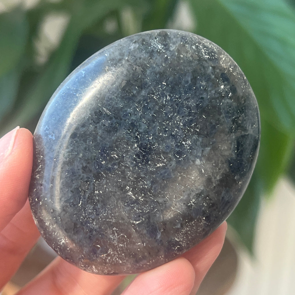 Palmstone Iolit (safir de apa) din Madagascar model 7, pietre semipretioase - druzy.ro 4 