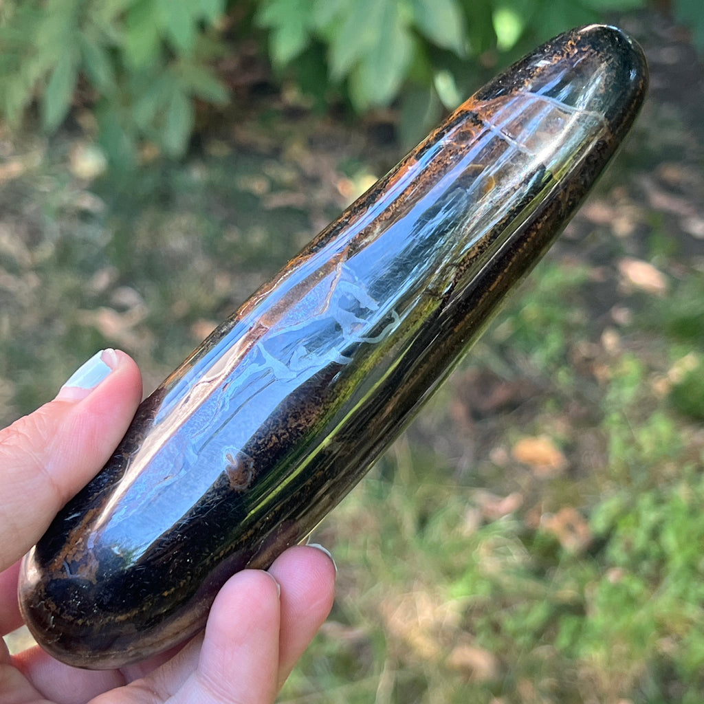 Bagheta masaj ochi de tigru m1, pietre semipretioase - druzy.ro 7 