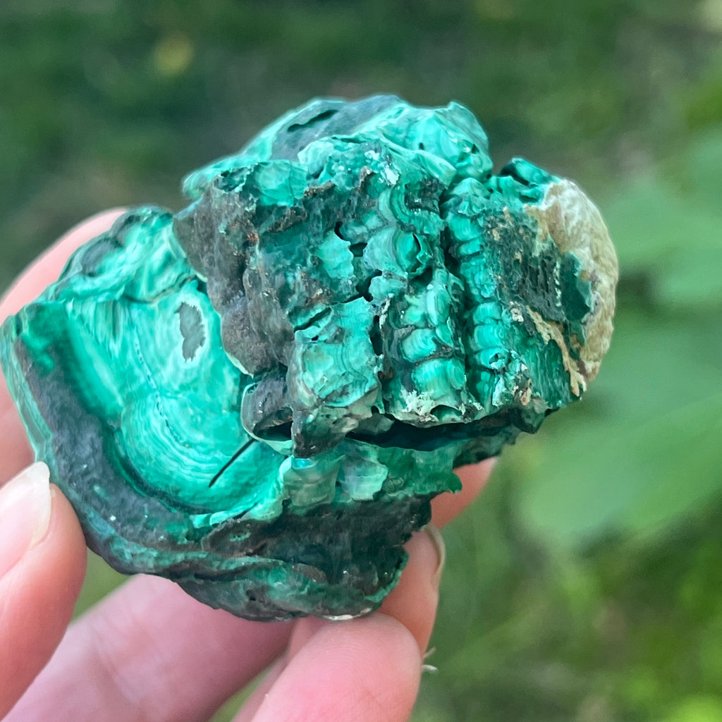 Malachit piatra bruta | Model 3, pietre semipretioase - druzy.ro 7 