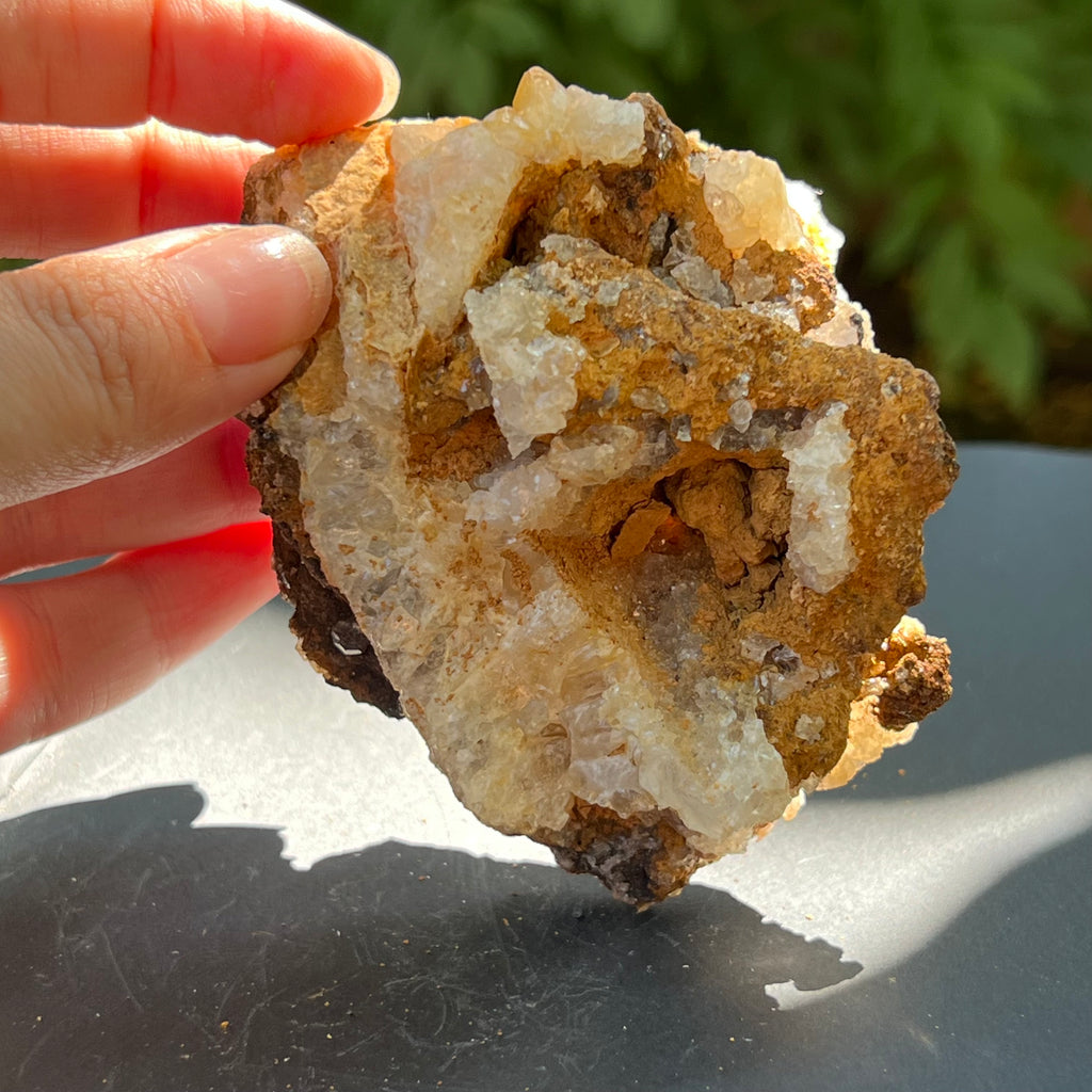 Cluster cuart lamaie, golden healer 5A/12, Zambia, pietre semipretioase - druzy.ro 6
