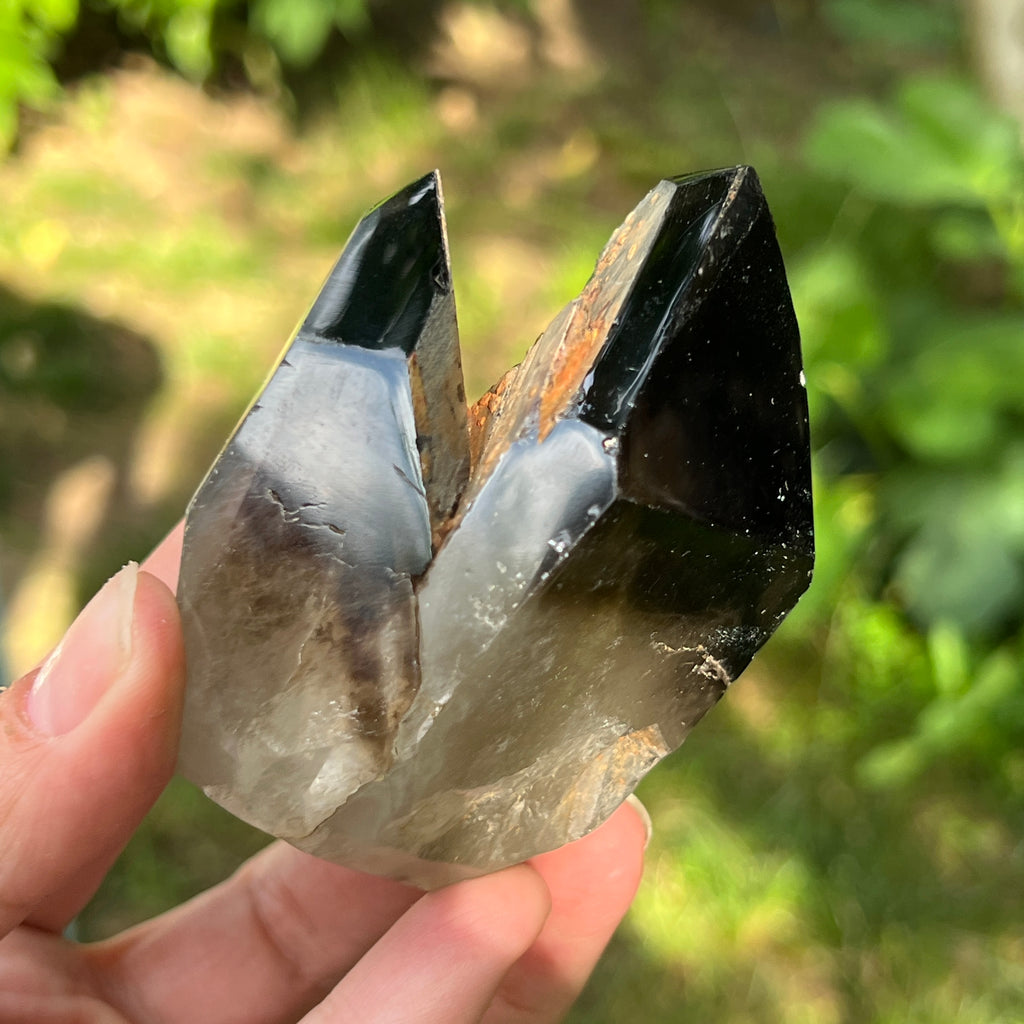 Varf brut cuart fumuriu | Model L4, pietre semipretioase - druzy.ro 6 