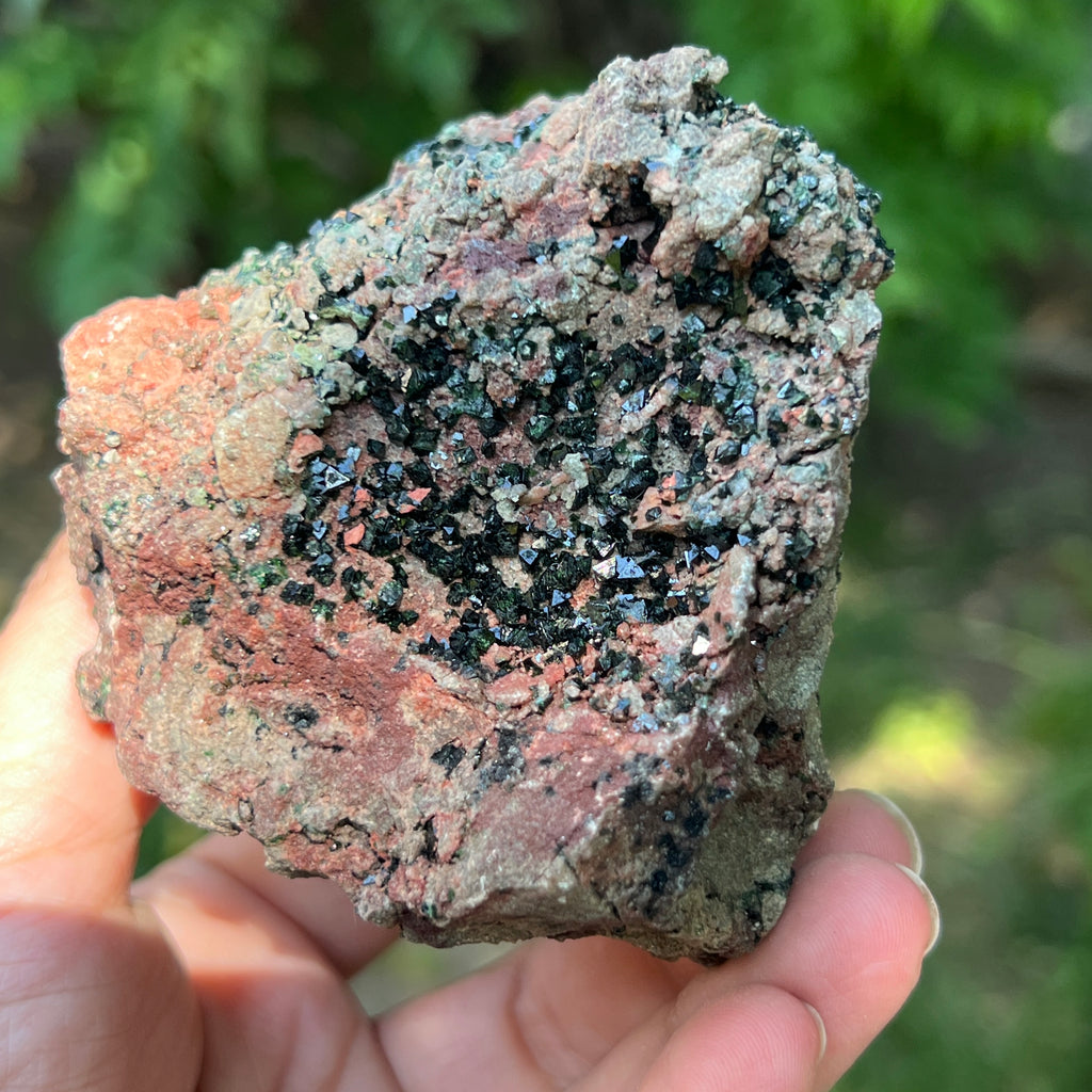 Libethenit floare de mina din Congo model 9, pietre semipretioase - druzy.ro 7 