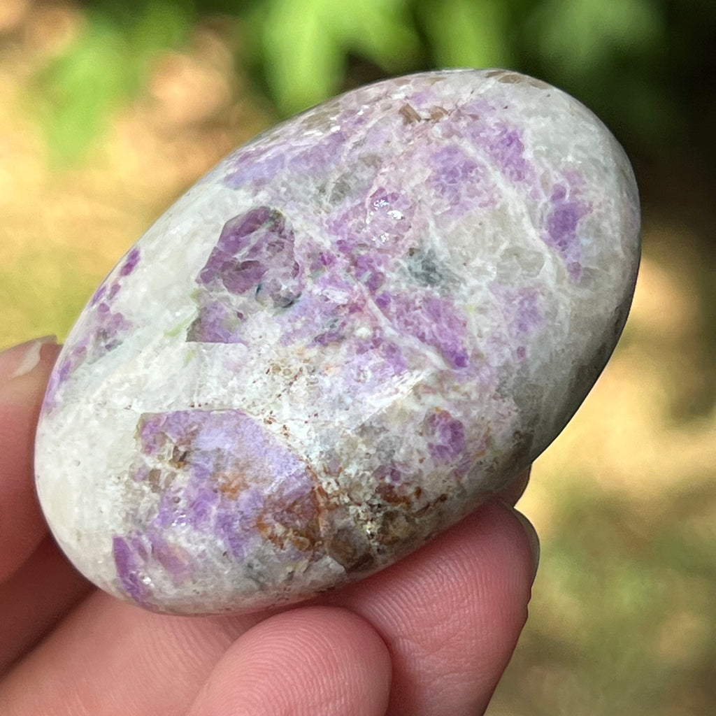 Hackmanit mov Uv reactive palmstone m5, druzy.ro, pietre semipretioase 3