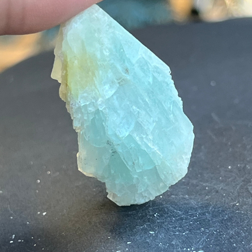 Acvamarin Pakistan piatra bruta model pk18, druzy.ro, pietre semipretioase 4