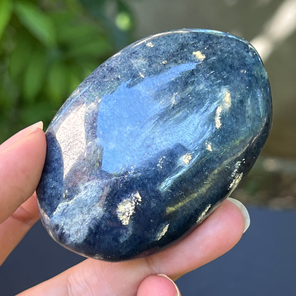 Palmstone lazulit din Madagascar model 13, pietre semipretioase - druzy.ro 5 