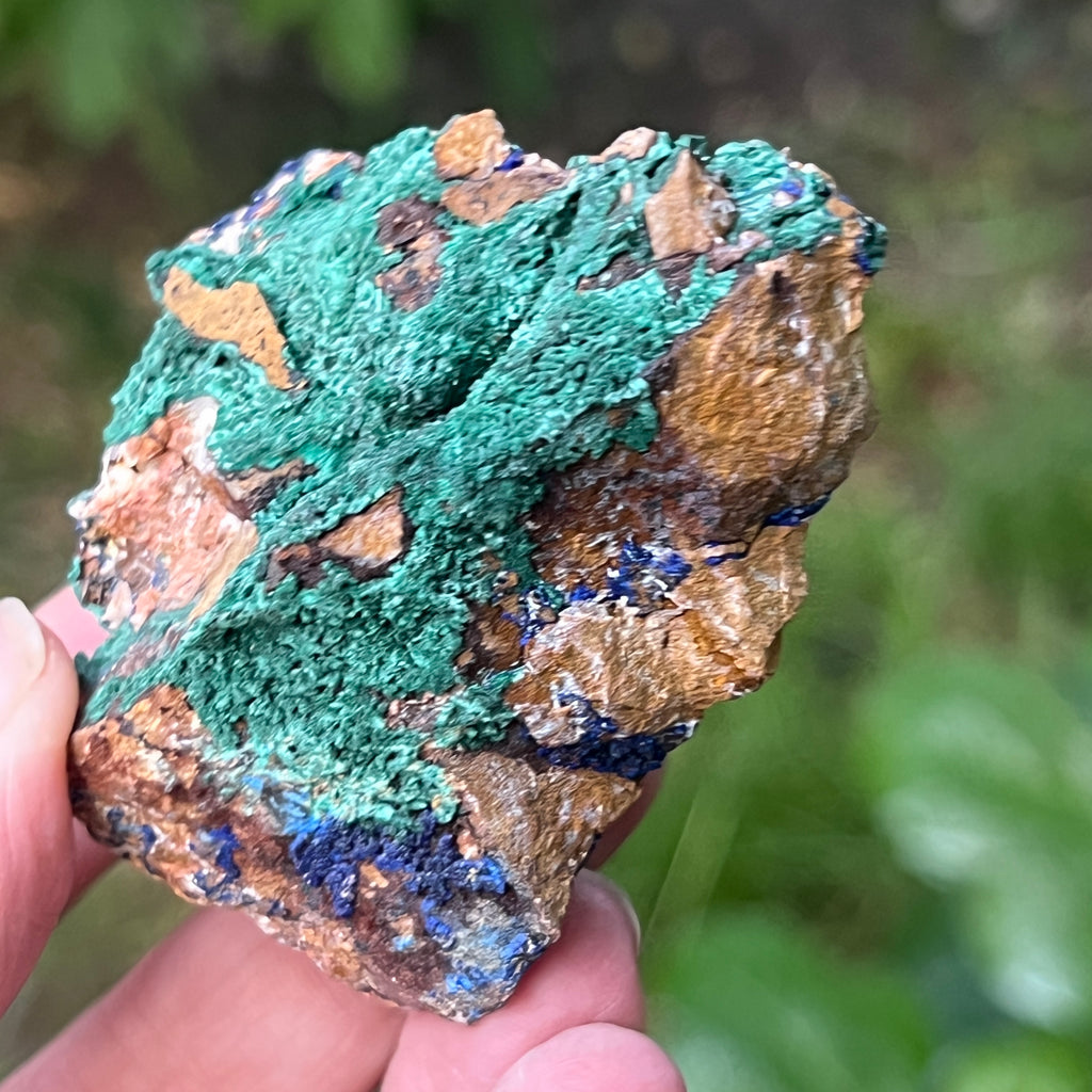 Azurit malachit piatra bruta model 20, pietre semipretioase - druzy.ro 7 