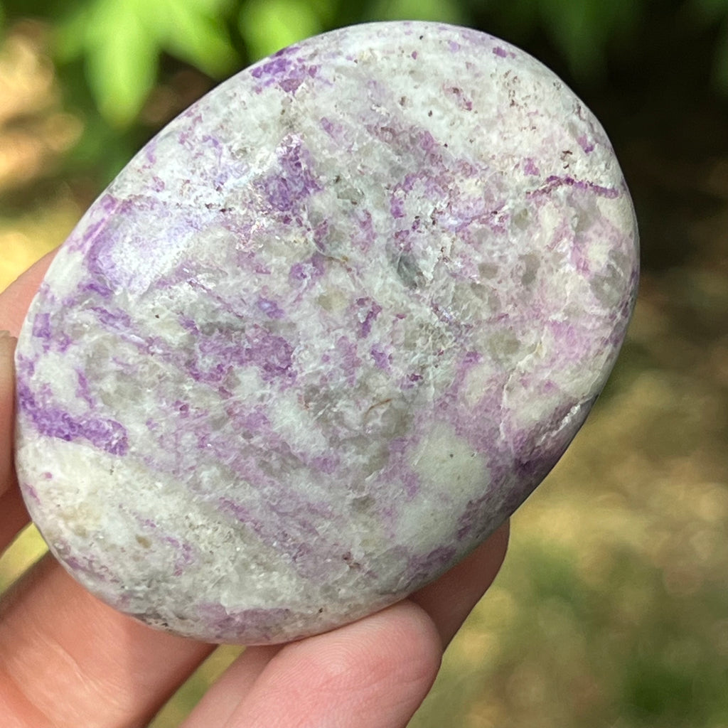 Hackmanit mov Uv reactive palmstone m12, druzy.ro, pietre semipretioase 2