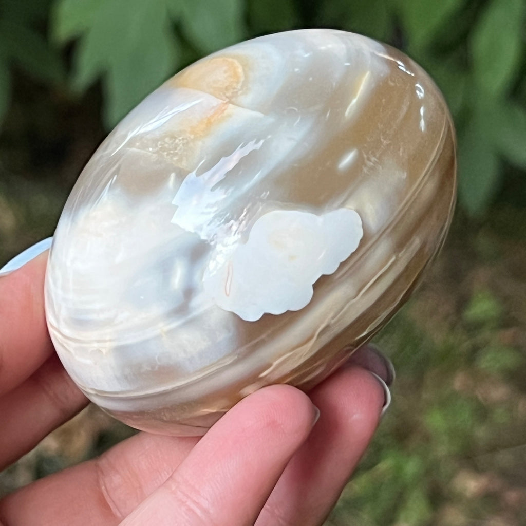 Agat Orca palmstone model 13, pietre semipretioase - druzy.ro 4 