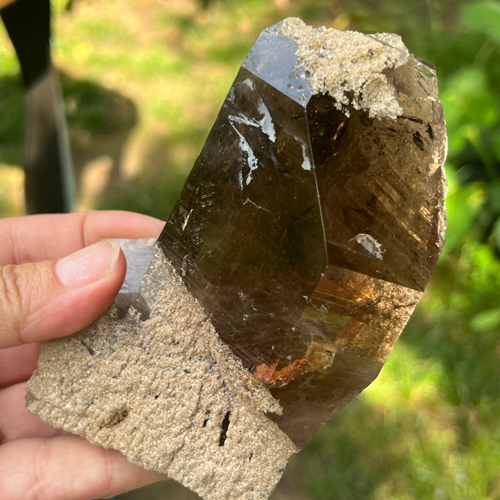 Varf brut cuart fumuriu | Model L3, pietre semipretioase - druzy.ro 1 