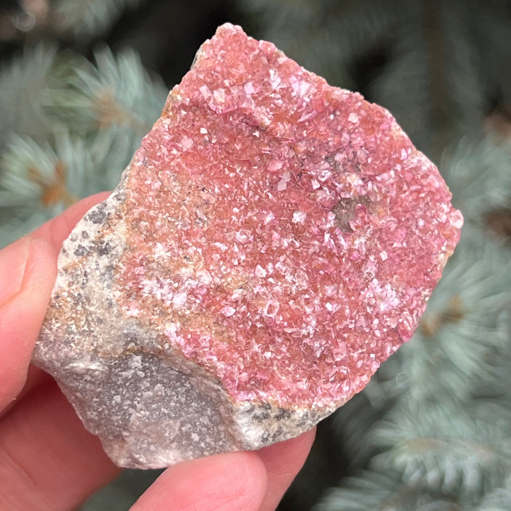 Dolomit roz Salrose piatra bruta m17, druzy.ro, cristale 4