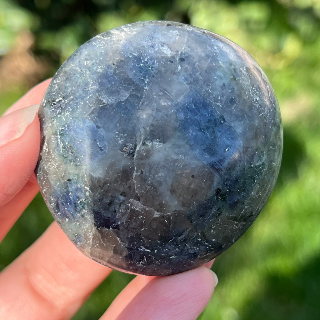 Palmstone Iolit (safir de apa) din Madagascar model 3, pietre semipretioase - druzy.ro 8 