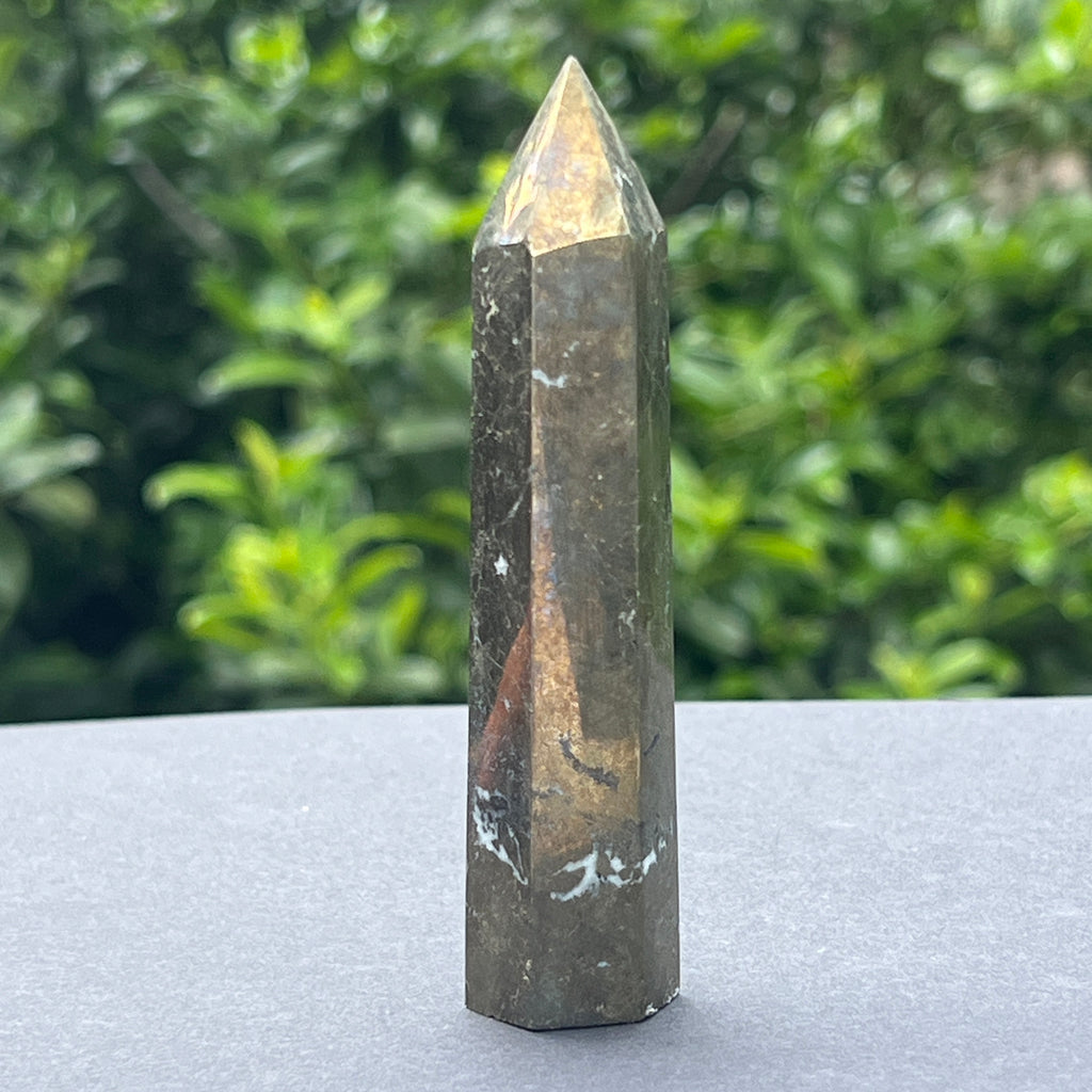 Obelisc pirita model 1, pietre semipretioase - druzy.ro 5 