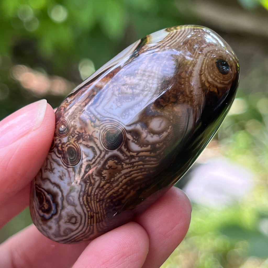 Palmstone agat dungat m2, pietre semipretioase - druzy.ro 5 