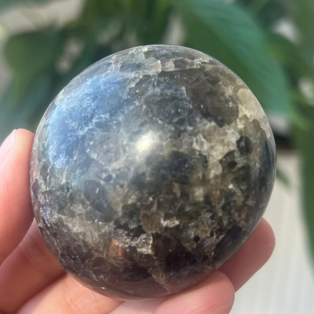 Palmstone Iolit (safir de apa) din Madagascar model 4, pietre semipretioase - druzy.ro 4 