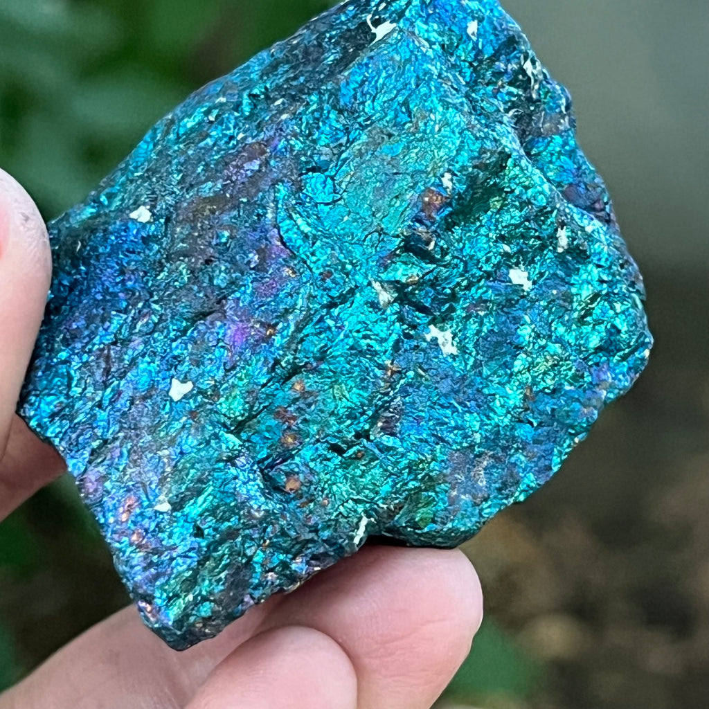 Calcopirita iridescentă din Mexic model 1, pietre semipretioase - druzy.ro 8 