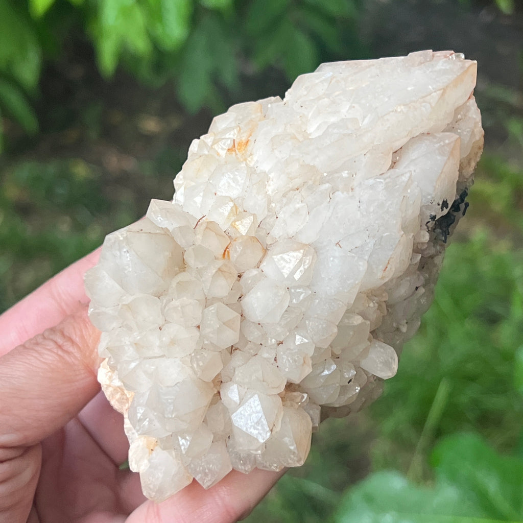 Varf cuart celest, cuart lumanare ( ananas) model 5, pietre semipretioase - druzy.ro 2 