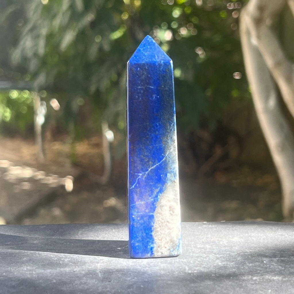 Turn/obelisc lapis lazuli m4, druzy.ro, cristale 6