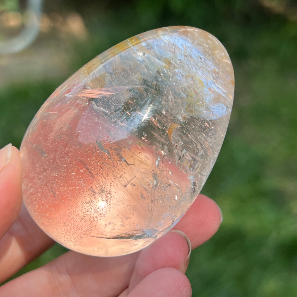 Ou din cuart de stanca/cristal incolor m6, pietre semipretioase - druzy.ro 6 