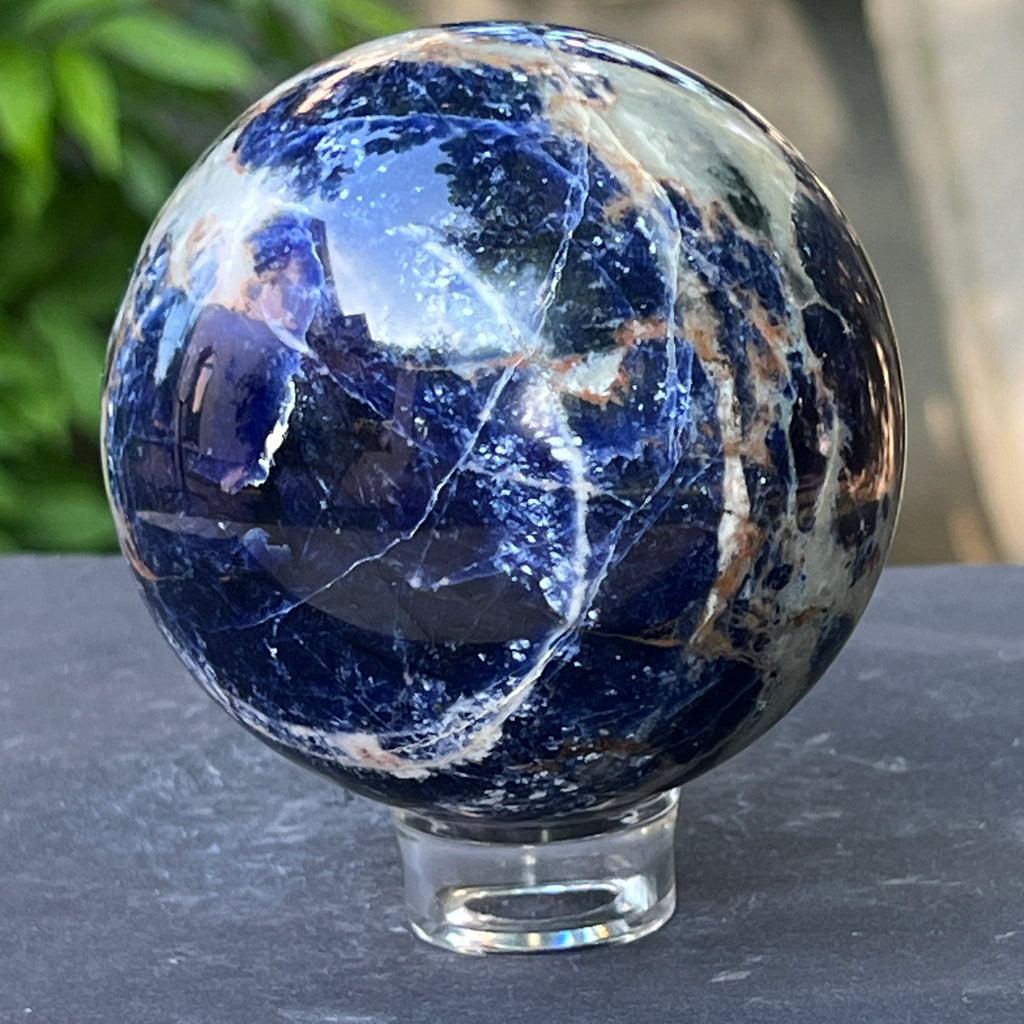 Sodalit sfera model 4, pietre semipretioase - druzy.ro 5 