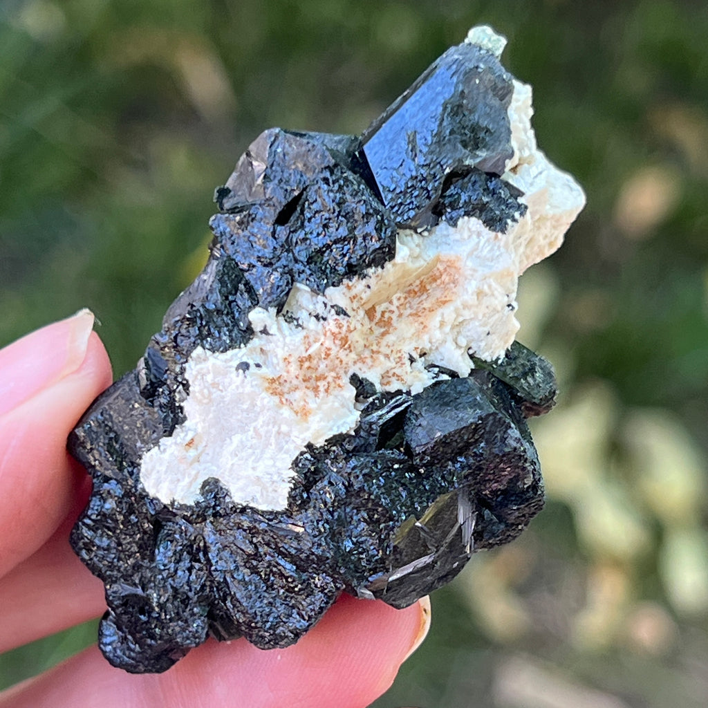 Cluster turmalina neagra model 15 din Erongo, Namibia, pietre semipretioase - druzy.ro 2 