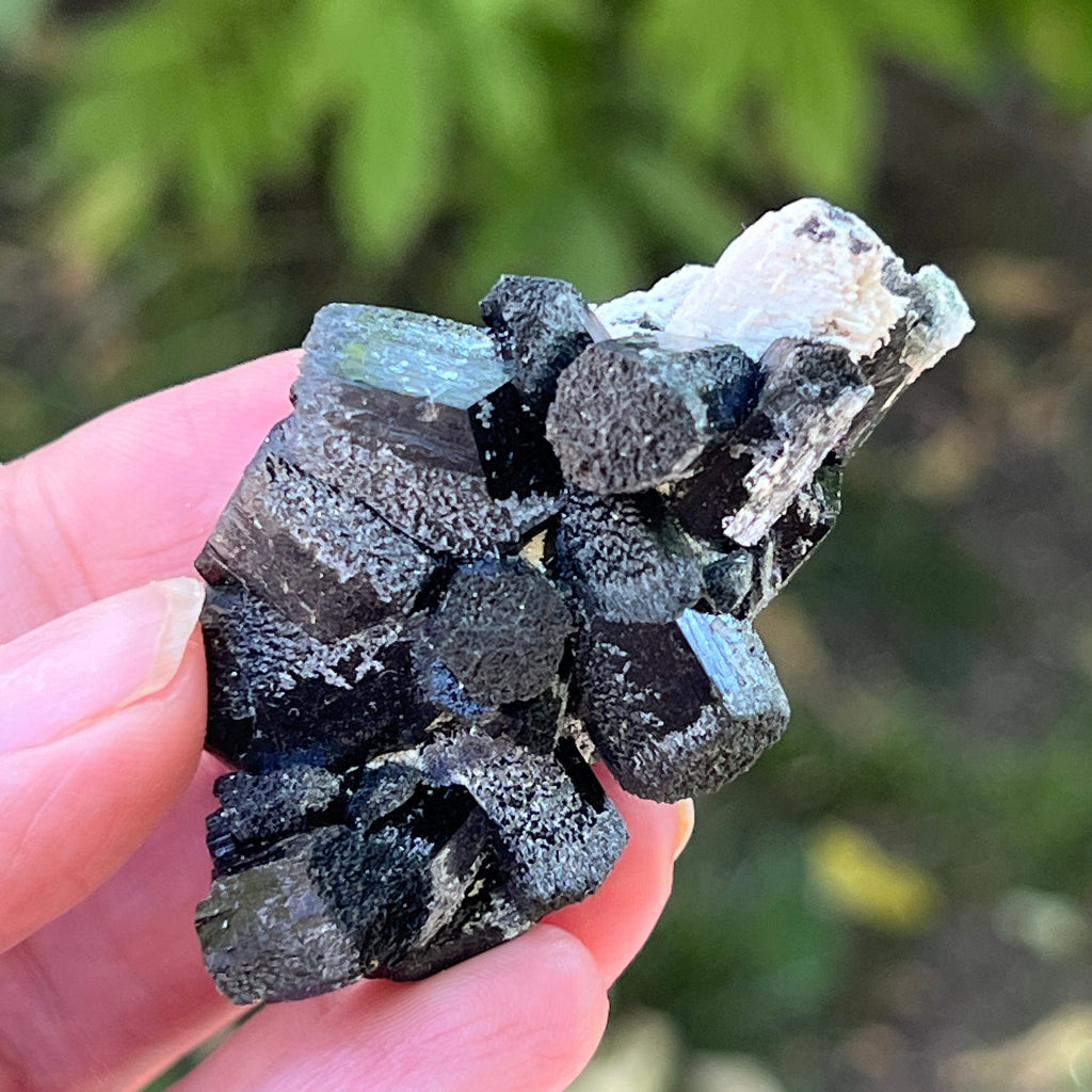 Cluster turmalina neagra model 15 din Erongo, Namibia, pietre semipretioase - druzy.ro 7 