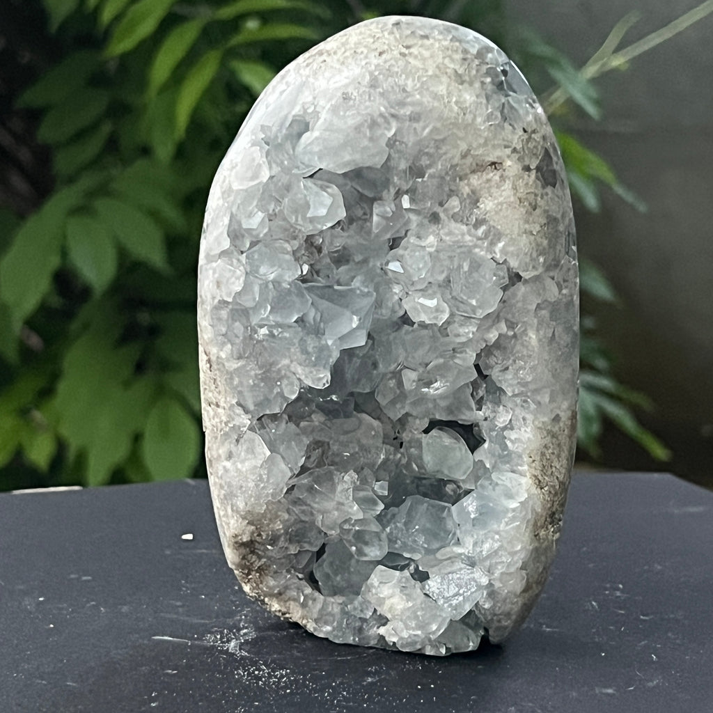 Sculptura celestit / celestina | Model 7, pietre semipretioase - druzy.ro 1 