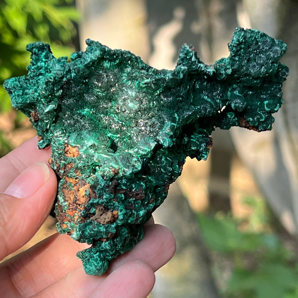 Malachit matasos piatra bruta m12, pietre semipretioase - druzy.ro 7 