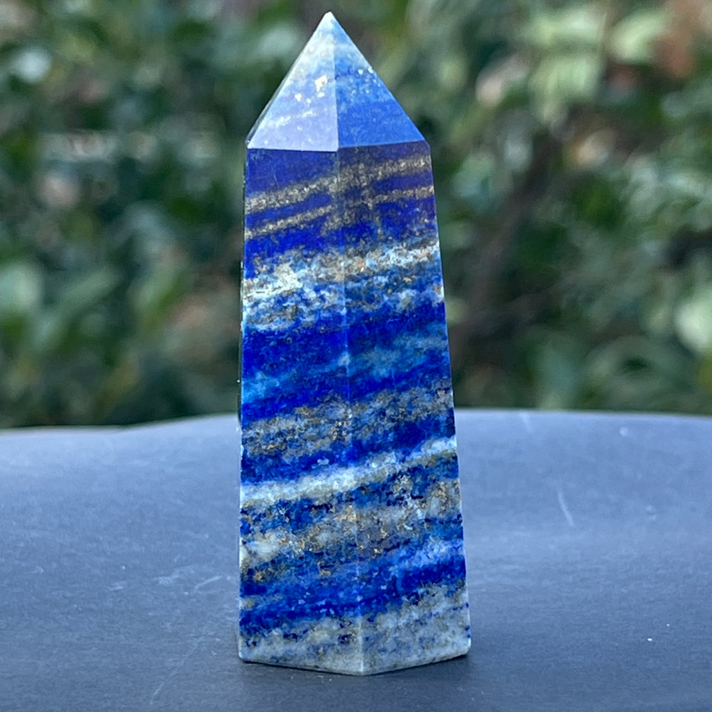 Turn/obelisc lapis lazuli m31, pietre semipretioase - druzy.ro 4 